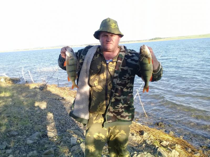 Фотоотчет по рыбе: Окунь. Место рыбалки: Северо-Казахстанская область
