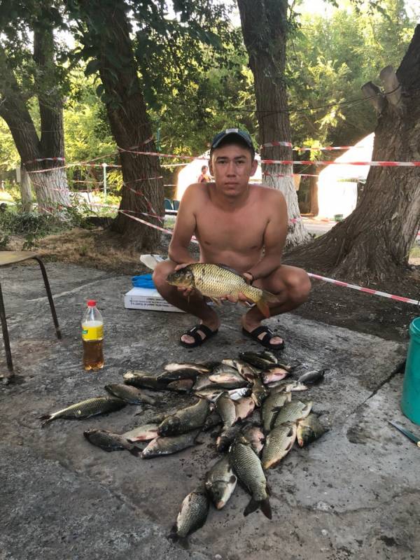 Фотоотчет с рыбалки. Место: Алматинская область