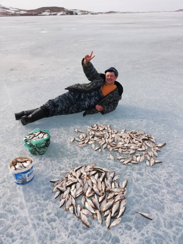 Фотоотчет по рыбе: Плотва. Место рыбалки: Kazakhstan