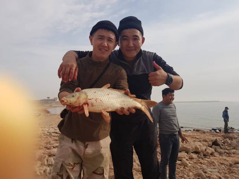 Фотоотчет с рыбалки. Место: Туркестанская область