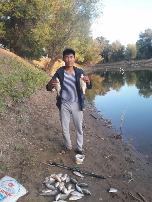 Фотоотчет с рыбалки. Место: Западно-Казахстанская область